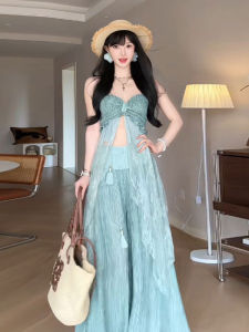 CHANGTONG | Vacation Style Two-Piece Set