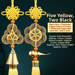 Evil Spirit Warding Copper Coin Pendant