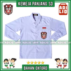 SERAGAM SEKOLAH SD LENGAN PANJANG ATASAN BAJU SERAGAM SEKOLAH SD