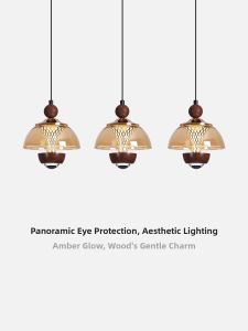 NSWR | Vintage Style Luxury French Retro Pendant Light 3 Heads