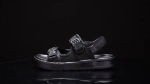 Men's Korean Casual Summer Comfort Platform Cross Tied Flat Sandals