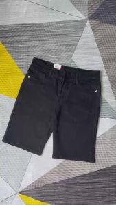 Quần short jean nam ĐEN TRƠN đẹp phong cách 2024 vải jean dày mềm kiểu dáng trẻ trung đúng form giá tốt