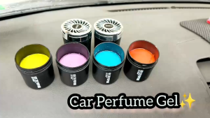 Car Perfume Air Freshener Gel Long Lasting Car Fragrance Dashboard Aroma | Pewangi Kereta Gel Tahan Lama Wangi | 汽车香薰