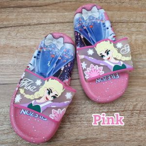 sandal anak perempuan sandal slide slop Frozen Elsa size 24-35