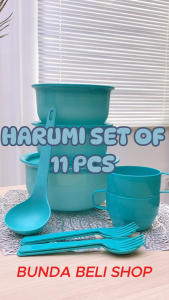 Harumi Set OF 11 Pcs -Set Wadah Makanan- Bunda Beli Shop