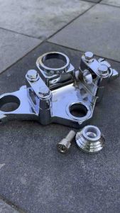 Segitiga atas set monel baut Rx king crom