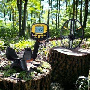 Discover Pro Metal Detector – Original Gold Detector for Deep Treasure Hunting with Waterproof Search Coil