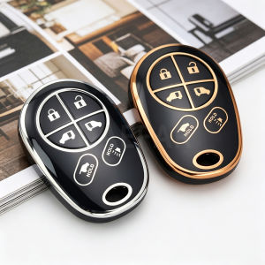 6 Buttons TPU Remote Car Key Fob for Toyota Sienna Tundra Sequoia Tacoma Camry Highlander Aurion 2004-2018 Auto Accessories