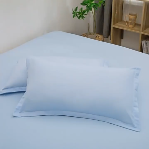 2PCS Pillowcase Premium Quality Plain Cover Royal Blue Durable Pure Cotton Breathable 18x28"