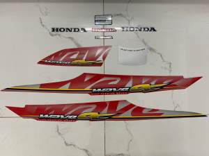 Bộ tem xe honda WAVE A 2010 màu đỏ hàng nhập Thái Lan 3 lớp chất lượng cao dành riêng cho dòng xe này tem xe hàng mới 100% giá bán cực tốt bán lẻ như bán sỉ