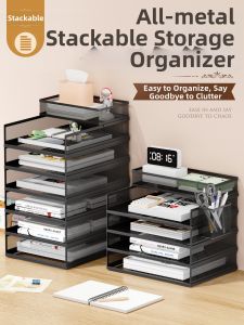 NUOXUNDE | Office File Organizer Multiple Layers