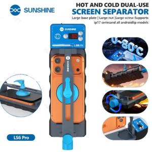 SUNSHINE LS6 Pro Heating Screen Separator 0–80℃ Hot and Cold Dual-use for IP17 /all Android/iphone Screen /Back Cover Removal