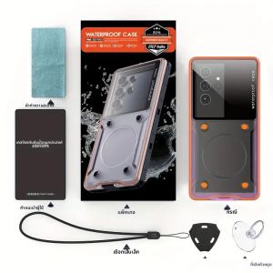 Shellbox ขายร้อนสําหรับ 6.9 นิ้วเคสโทรศัพท์กันน้ําใต้น้ําการถ่ายภาพว่ายน้ํากลางแจ้ง iPhone/samsung/huawei