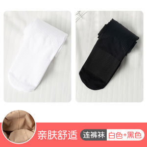 ถุงเท้าเต้นรำผ้าไหมสีขาวสำหรับเด็กผู้หญิง ถุงเท้าเต้นรำแบบบางสำหรับฝึกซ้อม ฤดูใบไม้ผลิและฤดูร้อน ถุงเท้าเด็ก ถุงเท้าเต้นรำ