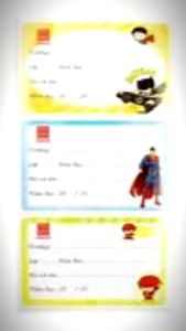 Nhãn vở học sinh Hồng Hà (3470) tập 24 chiếc