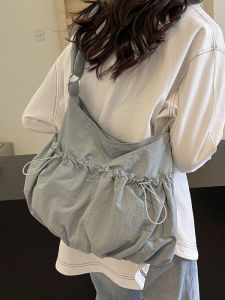 Casual Nylon Crossbody Bag for Women Simple Modern Fashionable Single Shoulder Tote Bag Versatile Leisure Handbag