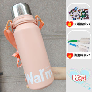 Large Capacity Stainless Steel 316 Insulated Water Bottle Portable Lid Handheld Simple  Style for Men And Women Students