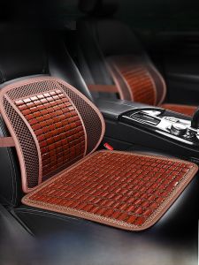 Ghế Ô Tô Lưng Bằng Tre Thoáng Khí Mùa Hè Hỗ Trợ Lưng Văn Phòng Ghế Lưng Ô Tô Phụ Kiện Mùa Hè Tự Nhiên Bằng Vải