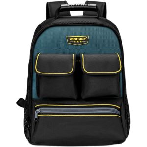 WINHUNT | Durable for Electrician Home Maintenance and Telecommunication Projects Tool Backpack