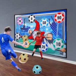 Soccer Game Mat Set Outdoor Indoor Soccer Toys Multiplayer  Football Training Boy GiftsMultiplayer Competitive Soccer Games