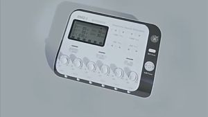 Suolaer 6 Output Electric Electroacupuncture Acupuncture Needle Body Muscle Stimulator Physiotherapy TENS Machine Relax Massager Device