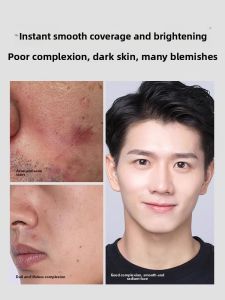 MONLEYTA | Natural Looking Mens BB Cream Moisturizing Oil Control Sun Protection Skin Tone Modification Lazy Persons Foundation