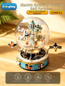 LALAPLAY | Educational Rotating Space Base Building Blocks