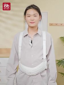 AIBEDILA | AIBEDILA Đai Đai Bà Bầu Dành Cho Phụ Nữ Mang Thai Phục Hồi Hỗ Trợ Bụng Băng Hỗ Trợ Mang Theo Bề Mặt Dệt Kim Dính Phần 100% Cotton