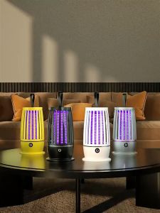 Portable mosquito killer lamp mosquito trap lamp electric shock type two in one mosquito killer ultraviolet night light