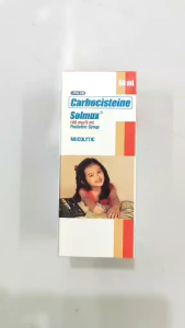 SOLMUX CARBOCISTEINE 100MG/5ML SYRUP FOR KIDS COUGH RELIEF 60 ML THERAPY