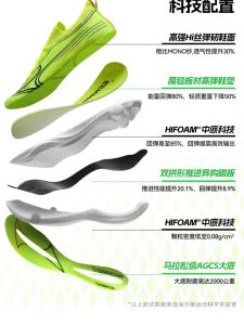 Hells Flying Wing 1.0 Marathon Racing Shoes Full Palm Carbon Plate Super Critical Racing Running Shoes Double Arch Running Shoes