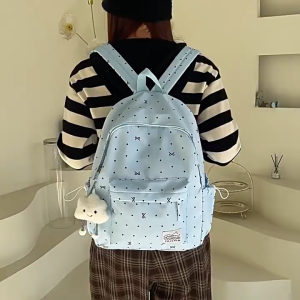 Cute Japanese-style schoolbag simple and stylish backpack