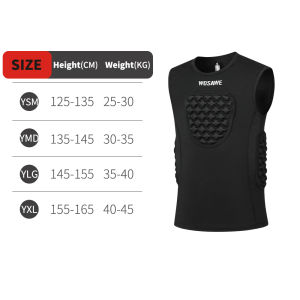 WOSAWE | WOSAWE Youth Football Vest Chest Support Pads Kids Boys Girls Compression Shirt Basketball Vest Team Sports Soccer Jerseys