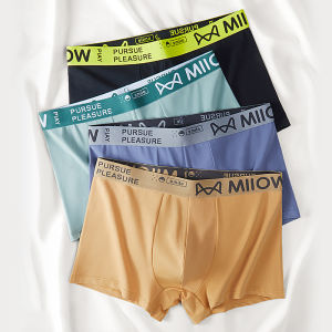 CMENIN  3Pcs Graphene Antibacterial Mens Panties Boxers Pack Shorts Underpants Cotton Soft Trunks Underwear Boxer For Men MRM1923