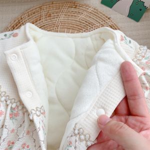 Autumn Wear Baby Onesie Cute Floral Princess 0-6 Months