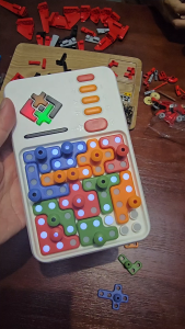 OSSDE Super Blocks Pattern Matching Puzzle Games with 1000+ Challenges Brain STEM Toys Montessori
