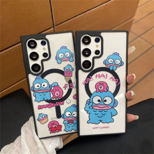Cute Cartoon Clownfish Phone Case for Samsung S25Ultra S24Ultra S23Ultra S22Ultra Magnetic Absorption Protective Cover Creative Men Women Models
