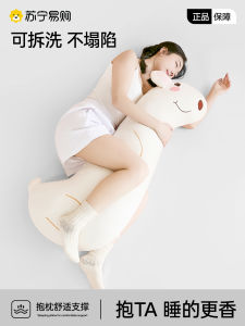 Sleeping Pillow for Girls And Boys Modern Simple Style Cotton Outer Core Silk Filling Good Breathability Bedroom Napping