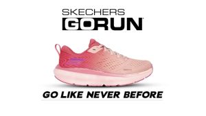 Skechers สเก็ตเชอร์ส รองเท้าผู้ชาย Men GOrun Lite Quick Stride Shoes - 220893-WNVL Air-Cooled Goga Mat M-STRIKE Ortholite Our Planet Matters- Recycled Ultra Go