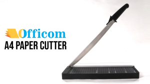 Guillotine Paper Cutter 2-Inch & Corner Punch | Half A4 Trimmer for Photos ID DIY & Office Use