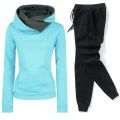 Clothing Sets Pullovers Sweatshirts Sports Suit Outfits Female Jogging Hoodies+Pants Women Tracksuit Winter Warm Two Piece Set. 