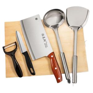 plys | Integrated Knife and Cutting Board Set Kitchen Utensils 3/7 Pieces