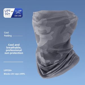 UV Protection Mens Ice Silk Loose Sleeve Gloves for Sports Cycling Driving Fishing Summer