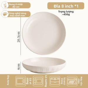 SIYUE | Dĩa Sứ Dùng Trong Nhà Mới Thiết Kế 2026