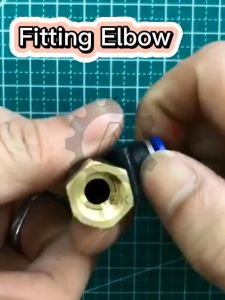 Fitting Elbow Drat Dalam Female M5 & Pneumatic 4mm 6mm 8mm 10mm 12mm