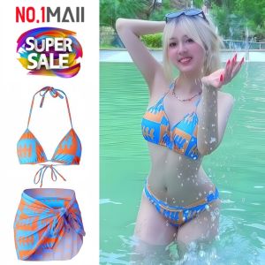 ชุดว่ายน้ำผู้หญิง ชุดว่ายน้ำบิกินี่พิมพ์ลายกราฟิก เซ็กซี่ บิกินี่ ขนาดสินค้า รอบอก32นิ้ว เอว28นิ้ว (ขนาดก่อนยืด) สินค้าพร้อมส่ง