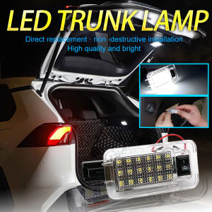 1Pcs Car LED Rear Trunk Lamp Luggage Compartment Light Bulbs 12V For Toyota RAV4 Prius Sienna Alphard Yaris  Prime Harrier Venza