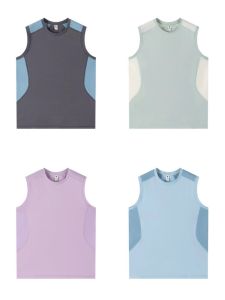 เสื้อกั๊กแขนกุดระบายอากาศได้ดีสำหรับวิ่งและออกกำลังกาย แห้งเร็ว ตาข่าย สำหรับผู้ชายและผู้หญิง ฤดูร้อน 2024 แฟชั่นสปอร์ต