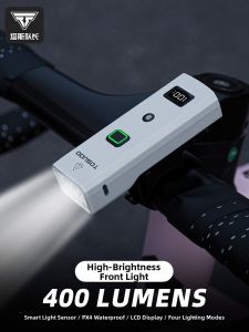 TOSUOD | Bright Digital Display Waterproof Smart Light Bicycle Rear Light