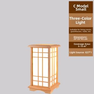 HONGXINGTU | Japanese Zen Style Bamboo Floor Lamp